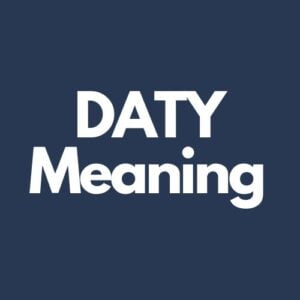 What Does Daty Mean In Text?