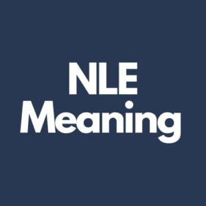 What Does NLE Mean In RAP?