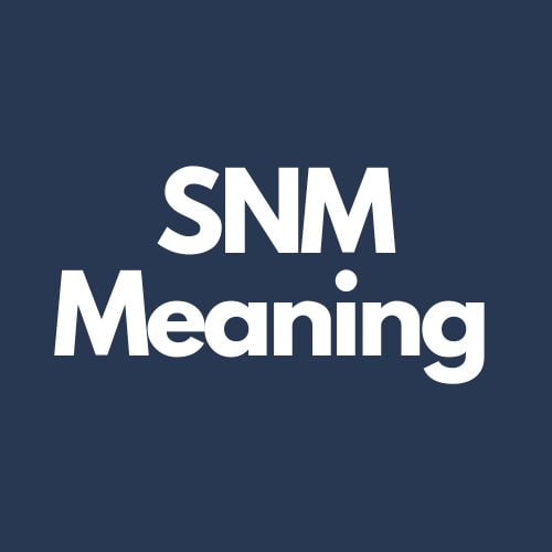 snm meaning