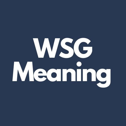 wsg meaning
