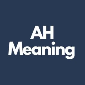 What Does AH Mean In Texting?