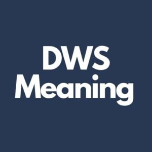 What Does DWS Mean In Texting?