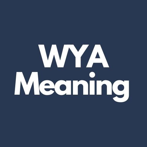 wya meaning