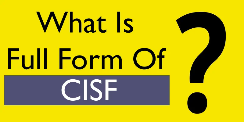 cisf full form