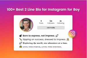 How to Create a Cool instagram bio for boys stylish font 2024